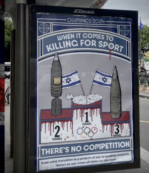MUSLIM SAVAGES are hunting down Israeli athletes at the Paris Olympics